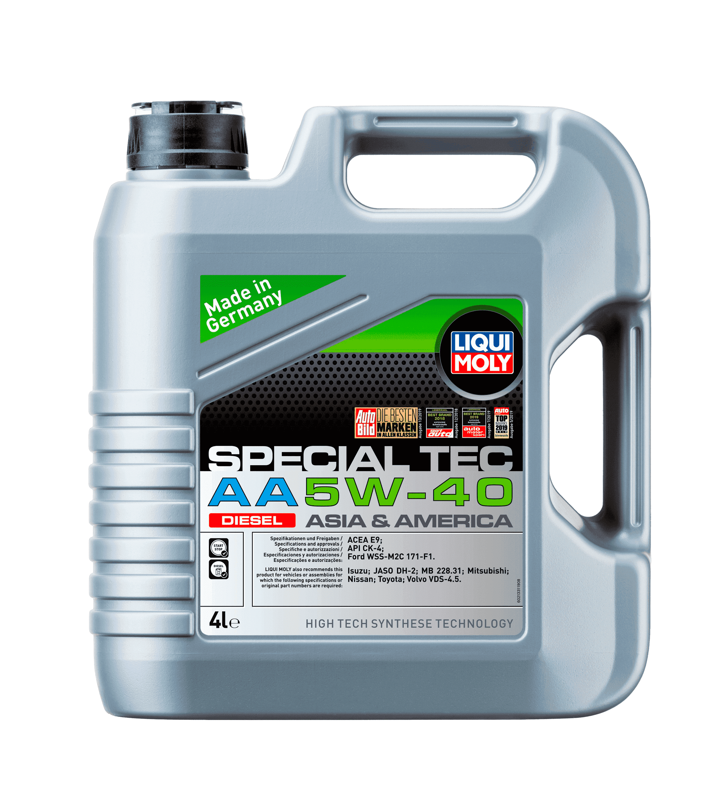 Моторное масло Liqui Moly Special Tec AA Diesel 5W-40, 4л